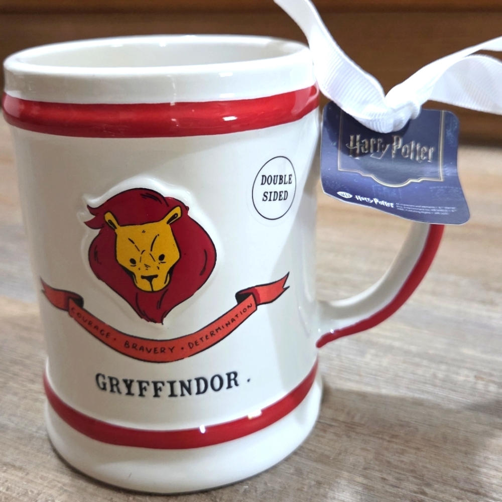 Rae Dunn Harry Potter's Gryffindor House Featuring Godricks Sword Red/white
